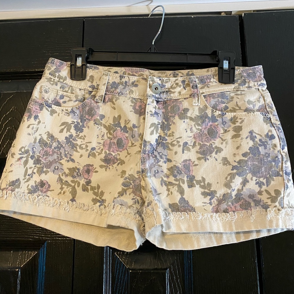 DL 1961 Faded Floral Shorts